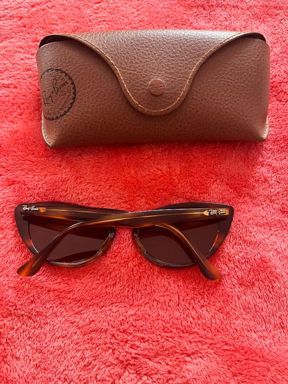 Ray-Ban Tortoise Shell Cat Eye Style - Picture 2 of 4